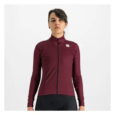 SPORTFUL Hosszú ujjú kerékpáros mez - KELLY THERMAL - bordó