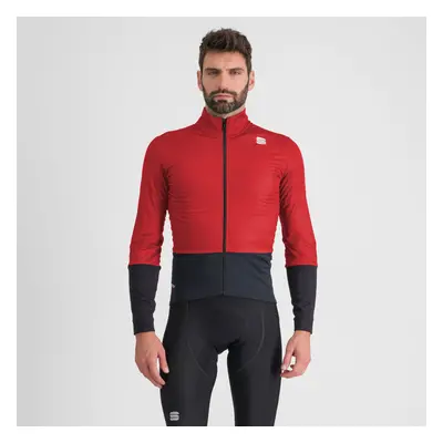 SPORTFUL Kerékpáros szélálló dzseki - TOTAL COMFORT - piros/fekete