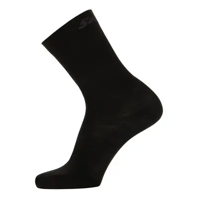 SANTINI Klasszikus kerékpáros zokni - WOOL SOCKS - fekete