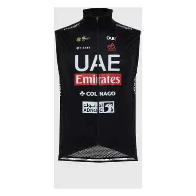 PISSEI Kerékpáros mellény - UAE TEAM EMIRATES - fekete