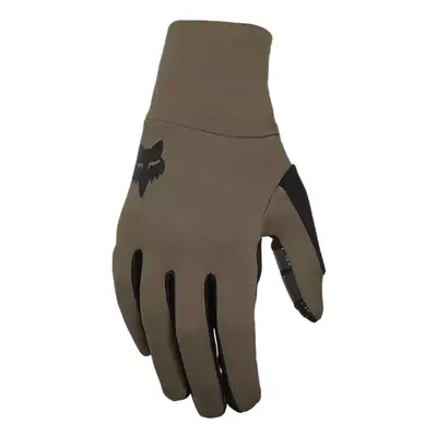 FOX Kerékpáros kesztyű hosszú ujjal - RANGER GLOVE - barna