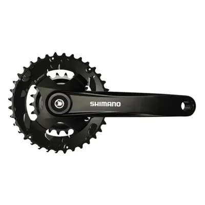 SHIMANO hajtókarok és átalakítók - ALTUS MT101 75mm 36/22 - fekete