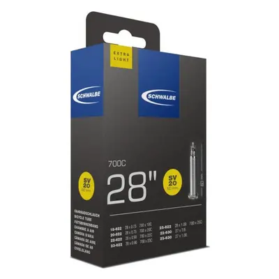 SCHWALBE belső gumi - SV20 700x18/25C FV 60mm - fekete