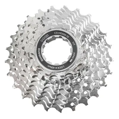 SHIMANO kazetta - CASSETTE HG500 11-25 - ezüst