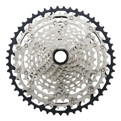 SHIMANO kazetta - CASSETTE SLX M7100 10-51 - ezüst/fekete