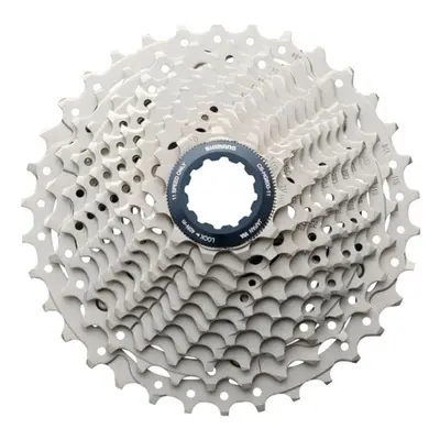 SHIMANO kazetta - CASSETTE HG8001 11-34 - ezüst