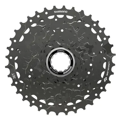 SHIMANO kazetta - CASSETTE LG400 11-36 - fekete