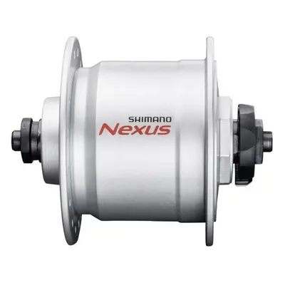 SHIMANO első agy dinamóval - DHC3000 - ezüst