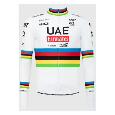 PISSEI Hosszú ujjú kerékpáros mez nyári - UAE TEAM EMIRATES - színes