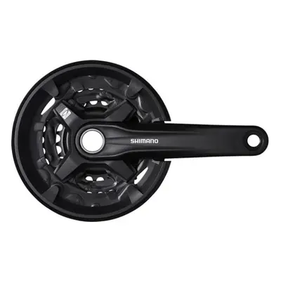 SHIMANO hajtókarok és átalakítók - ALTUS M210 175mm 40/30/22 - fekete