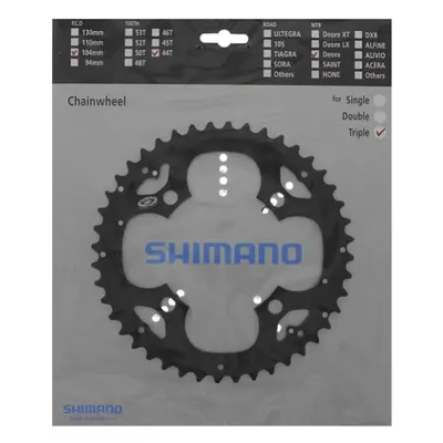 SHIMANO lánckerék - CHAINRING M530/M591 - fekete