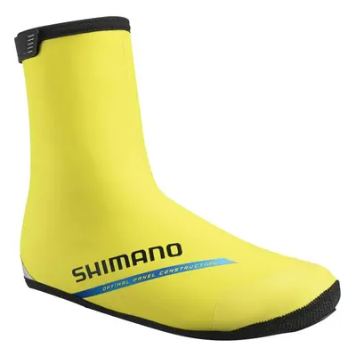 SHIMANO Kerékpáros kamásli cipőre - XC THERMAL - sárga