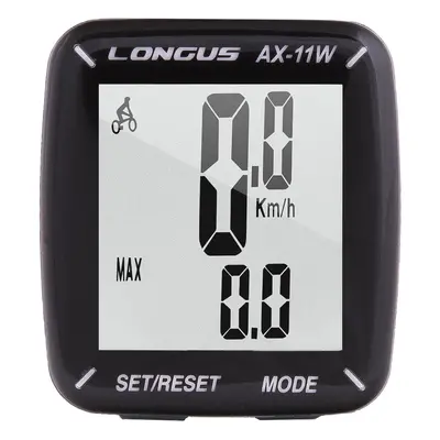 LONGUS kerékpáros számítógép - CYKLO COMPUTER AX-11W - fekete