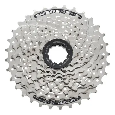 SHIMANO kazetta - CASSETTE HG41 11-30 - ezüst