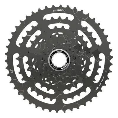 SHIMANO kazetta - CASSETTE LG400 11-46 - fekete