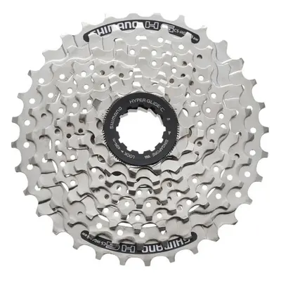 SHIMANO kazetta - CASSETTE HG41 11-32 - ezüst