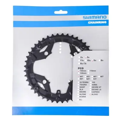 SHIMANO lánckerék - ALIVIO T4010 - fekete