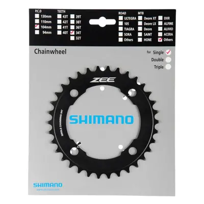 SHIMANO lánckerék - ZEE M640 - fekete