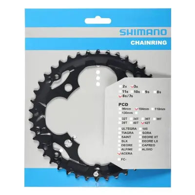 SHIMANO lánckerék - ACERA M361 - fekete