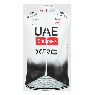 PISSEI Kerékpáros mellény - UAE TEAM EMIRATES - fehér/fekete