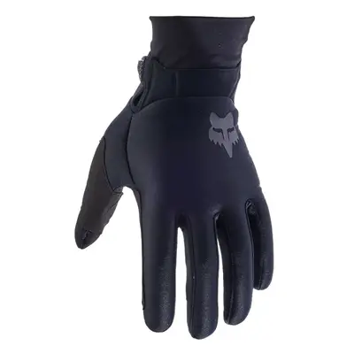 FOX Kerékpáros kesztyű hosszú ujjal - DEFEND THERMO GLOVES - fekete