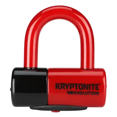 KRYPTONITE kerékpár lakat - EVOLUTION DISC - piros