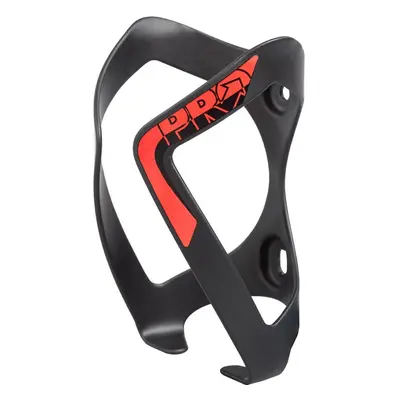 PRO Kerékpáros üvegtartó kosár - AL BOTTLE CAGE - fekete/piros