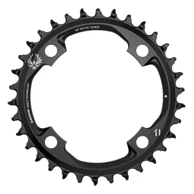 SRAM lánckerék - X-SYNC 34 BCD - fekete