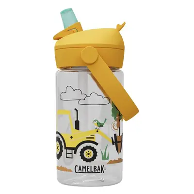 CAMELBAK Kerékpáros palack vízre - THRIVE FLIP STRAW KIDS 0,4l - áttetsző/sárga