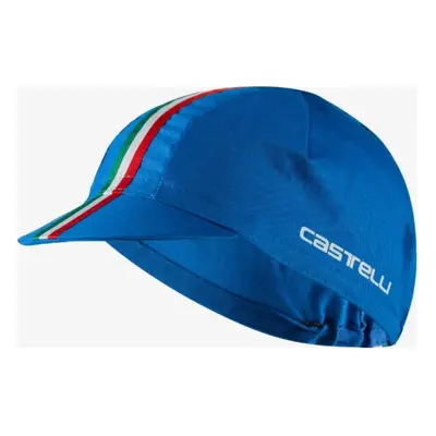 CASTELLI Kerékpáros sapka - ITALIA CAP - kék