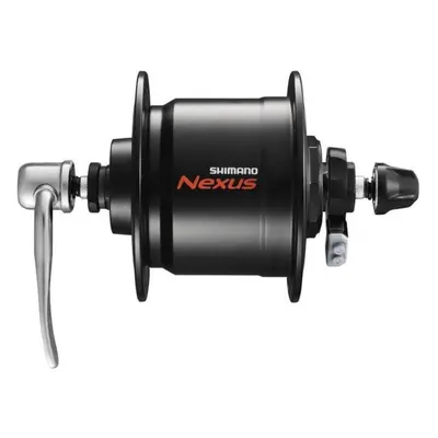 SHIMANO első agy dinamóval - DHC3000 - fekete