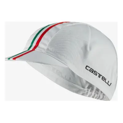 CASTELLI Kerékpáros sapka - ITALIA CAP - fehér