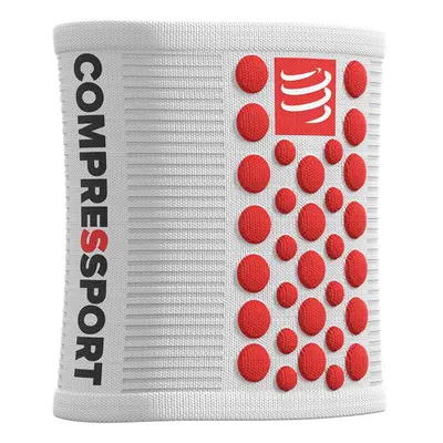 COMPRESSPORT sport karszalag - 3D.DOTS - fehér/piros