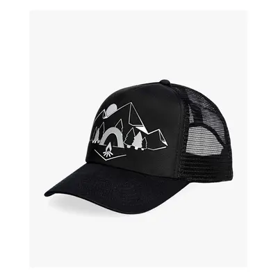 BUFF Kerékpáros sapka - TRUCKER EPM - fekete