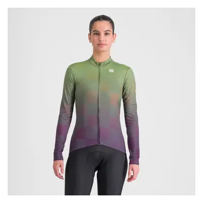 SPORTFUL Hosszú ujjú kerékpáros mez - ROCKET THERMAL - zöld