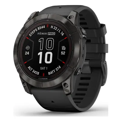 GARMIN okosóra - FENIX 7X PRO SAPPHIRE SOLAR - fekete