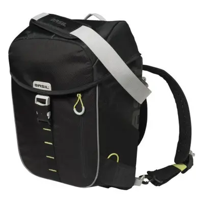 BASIL Kerékpáros táska - MILES DAYPACK - fekete