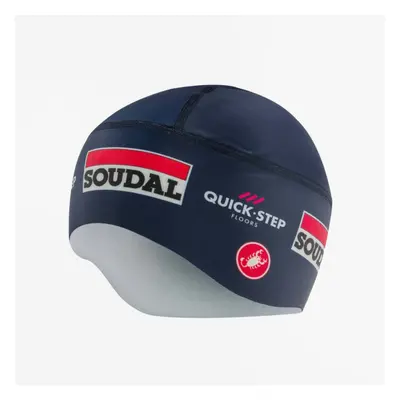 CASTELLI Kerékpáros sapka - PRO THERMAL SKULLY QUICK STEP - kék