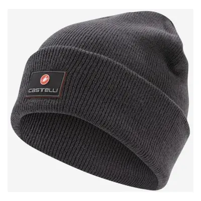 CASTELLI Kerékpáros sapka - PODIOFORMA BEANIE - szürke