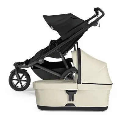 THULE Testvér babakocsi Urban Glide dupla fekete/puha bézs szett