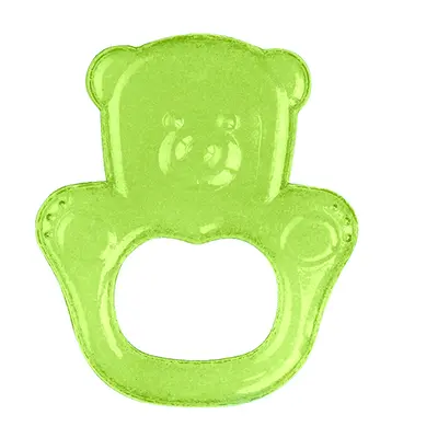 BABYONO Teether hűtőmackó zöld