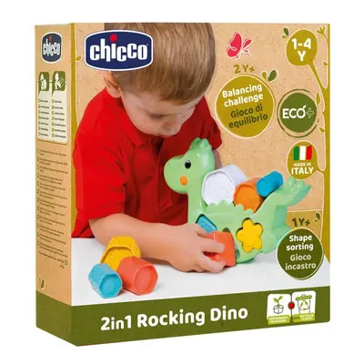 CHICCO Behelyezhető játék az 1-ben Dino Eco+ 12m+