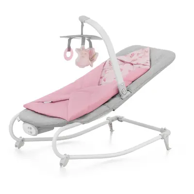 KINDERKRAFT Swing rezgő dallamával Felio Bazsarózsa rózsa 0m+, kg-ig