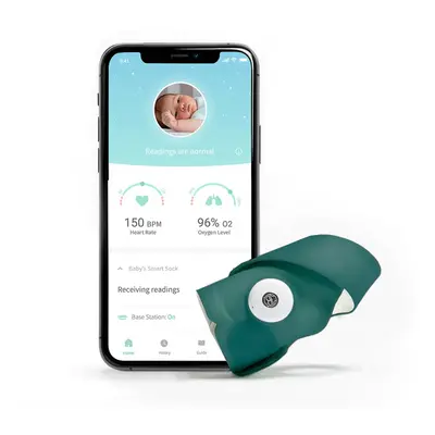 OWLET Owlet Smart Sock - kék-zöld