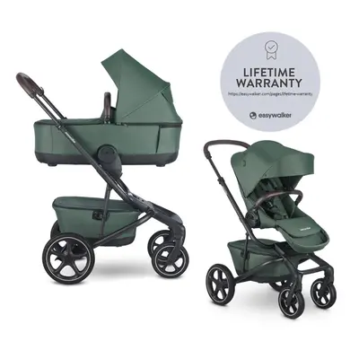 EASYWALKER kombinált babakocsi Jimmey 2in1 Pine Green LITE RWS