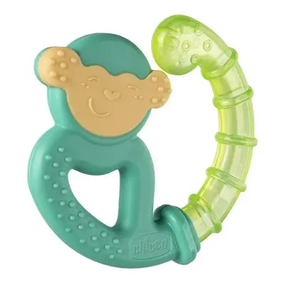 CHICCO Hűtő fogazó Fresh Monkey türkiz 4m+