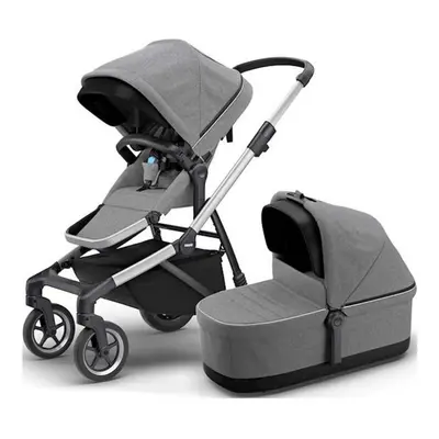 THULE Kombinált babakocsi Sleek Grey melange