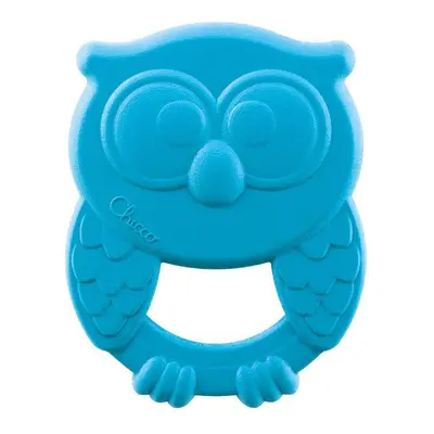 CHICCO Teether Eco+ Owly Blue 3m+