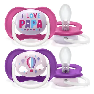 Philips AVENT Cumi Ultra air Text 6-18m lány, db