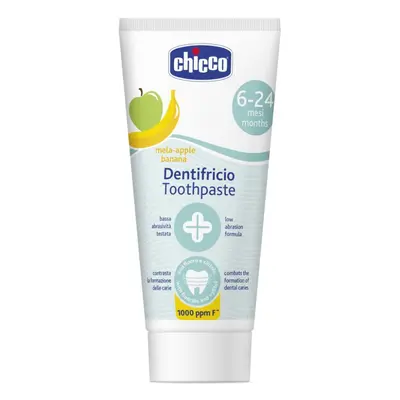 CHICCO Fogkrém Alma-banán fluoriddal 50ml, 6-24m